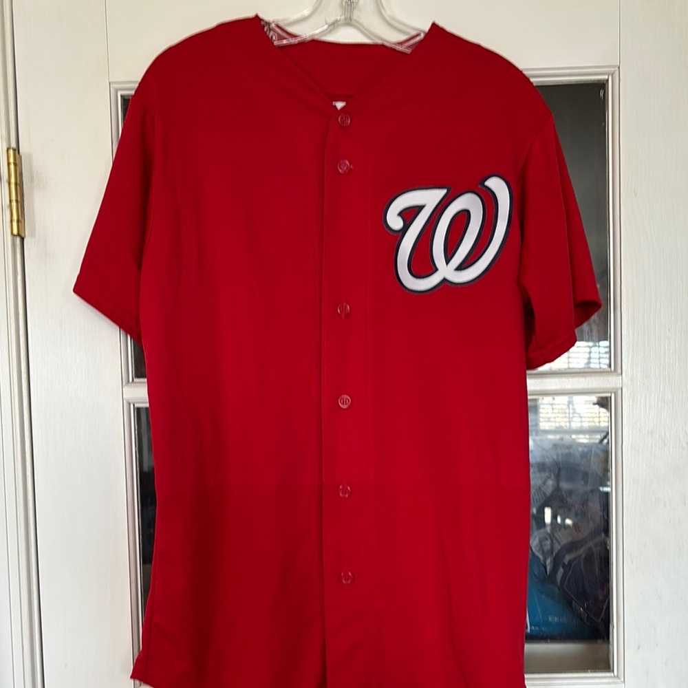 Majestic Red Baseball Jersey
